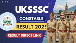 UKSSSC Uttarakhand Police Constable Examination 2024