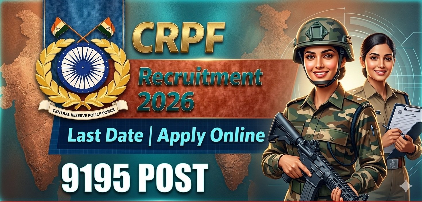 CRPF Constable Tradesman Recruitment 2026