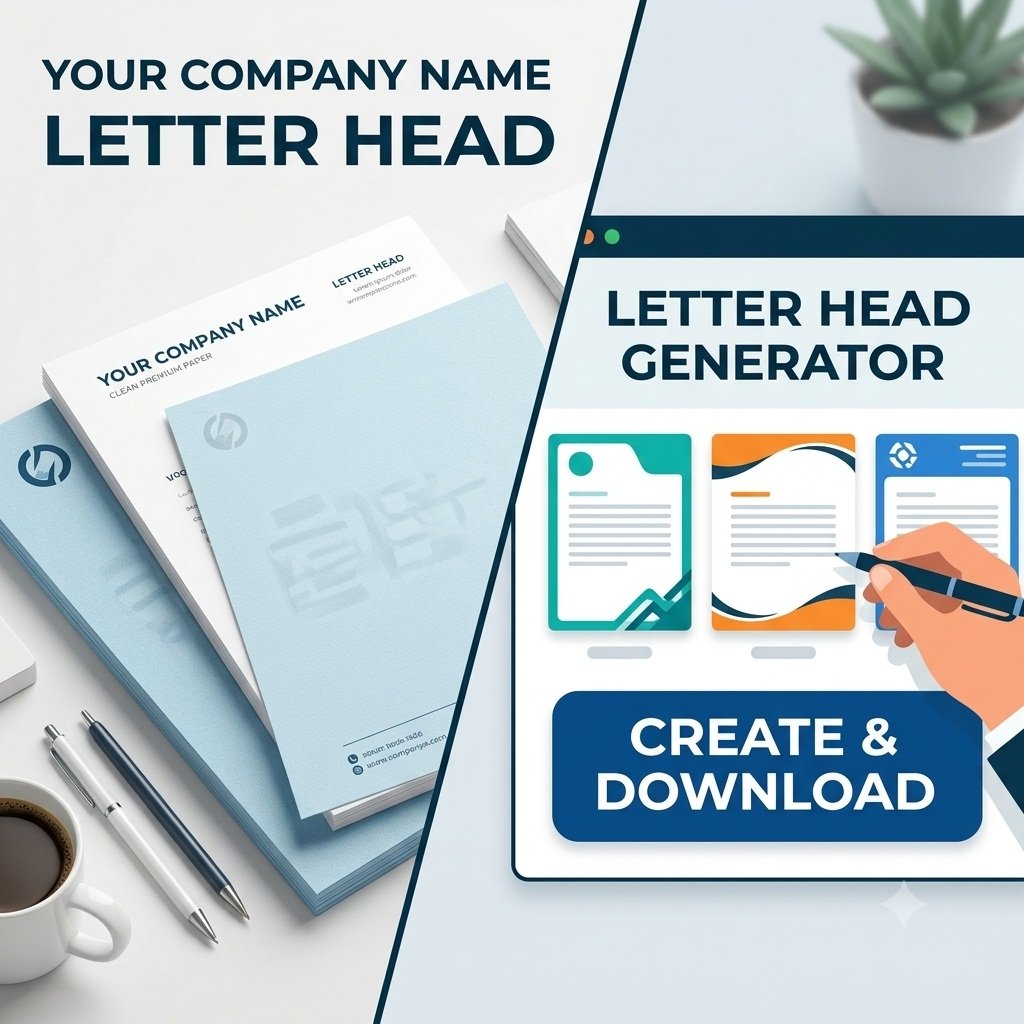 Letter head generator