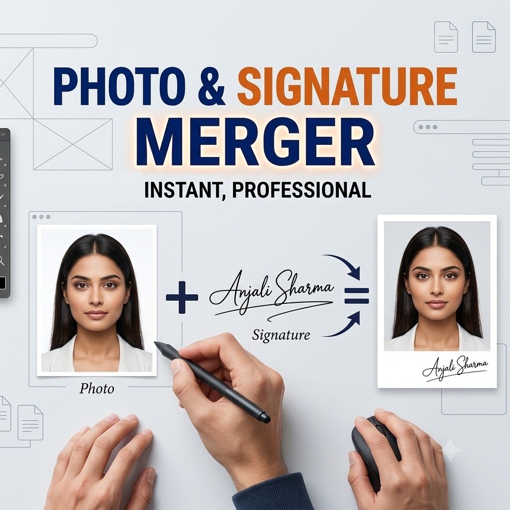 Photo & Signature Merger